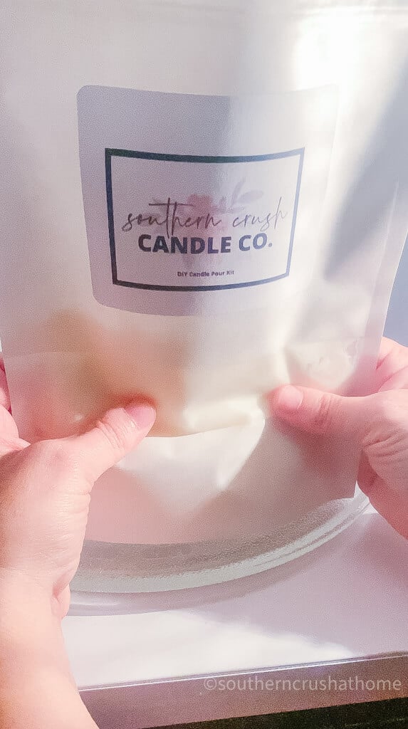 heating soy wax in microwave