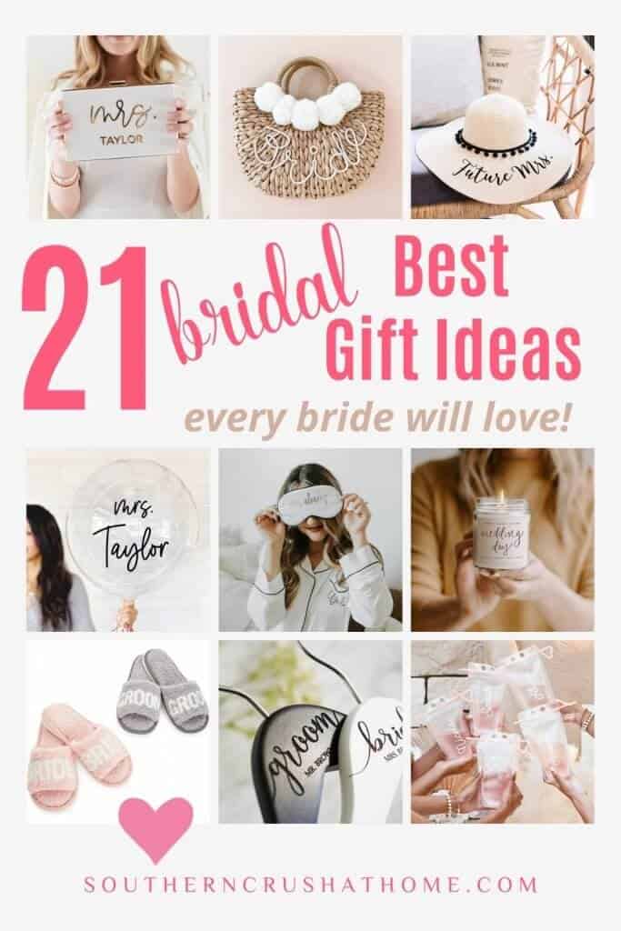 bridal gift ideas PIN