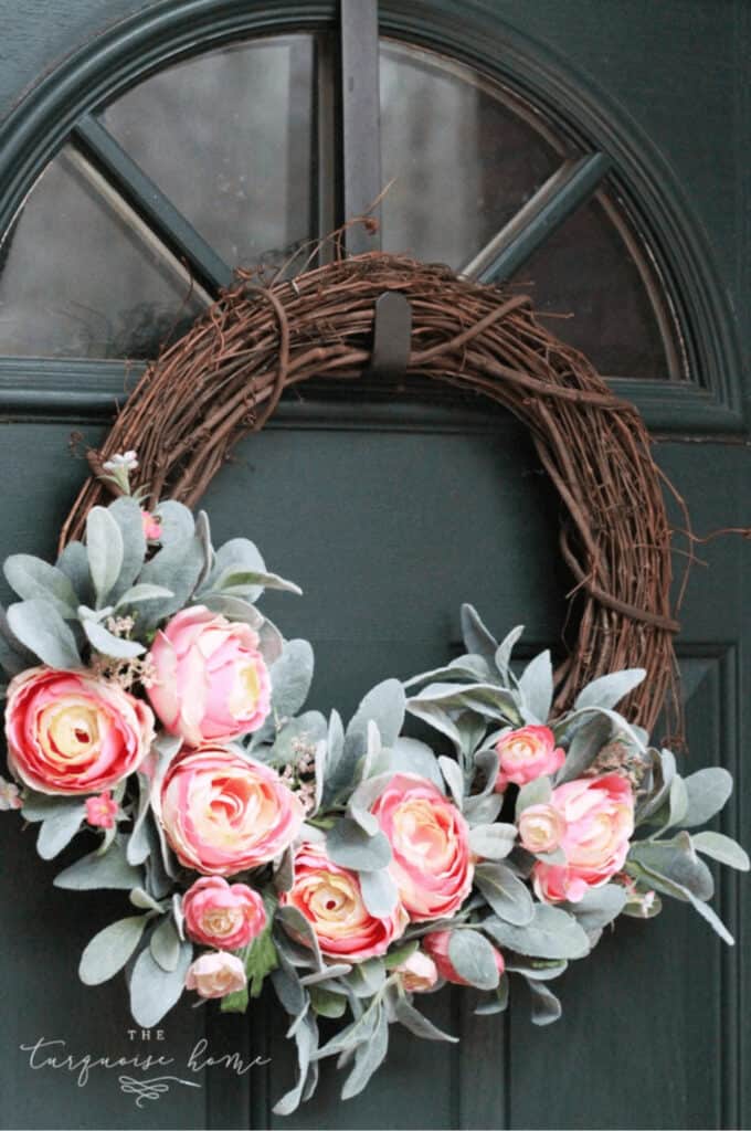 Simple Summer Grapevine Wreath