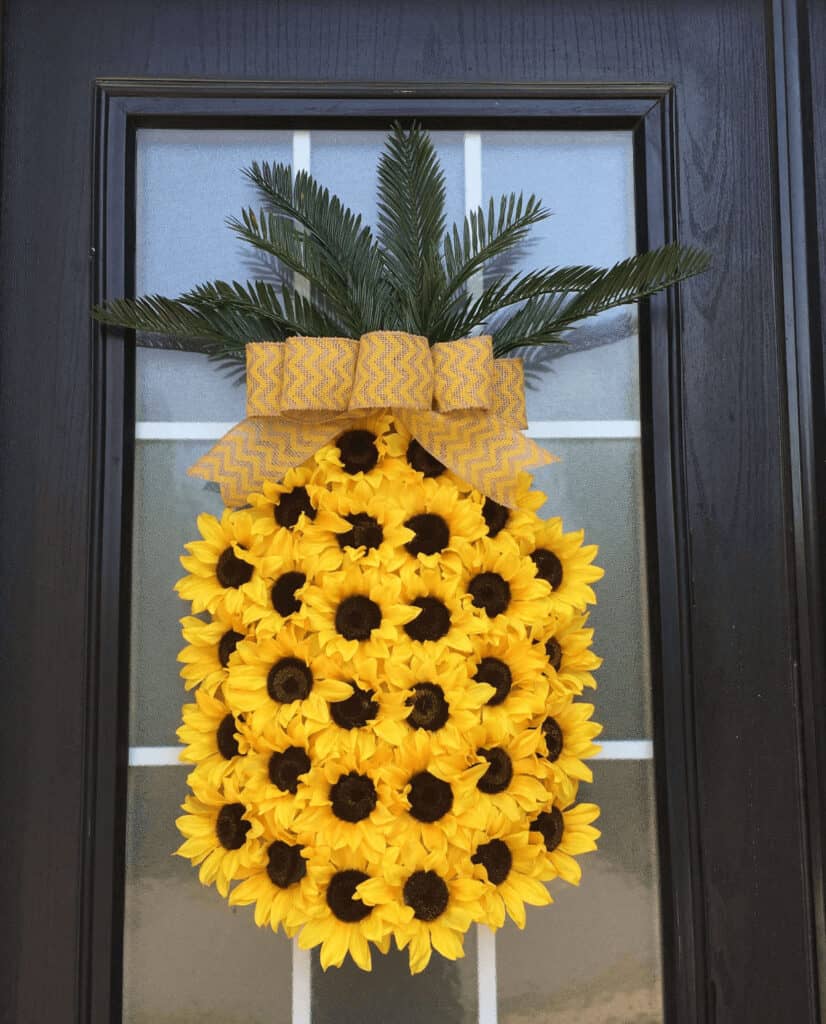 Summer Pineapple Wreath