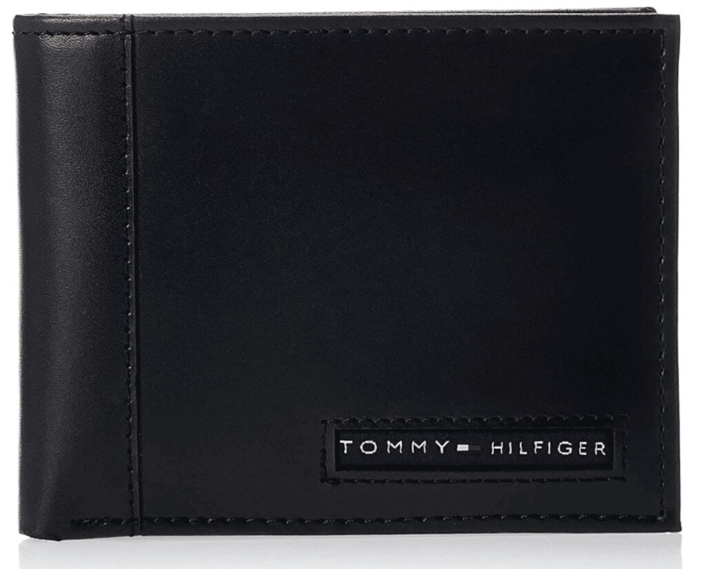 black wallet