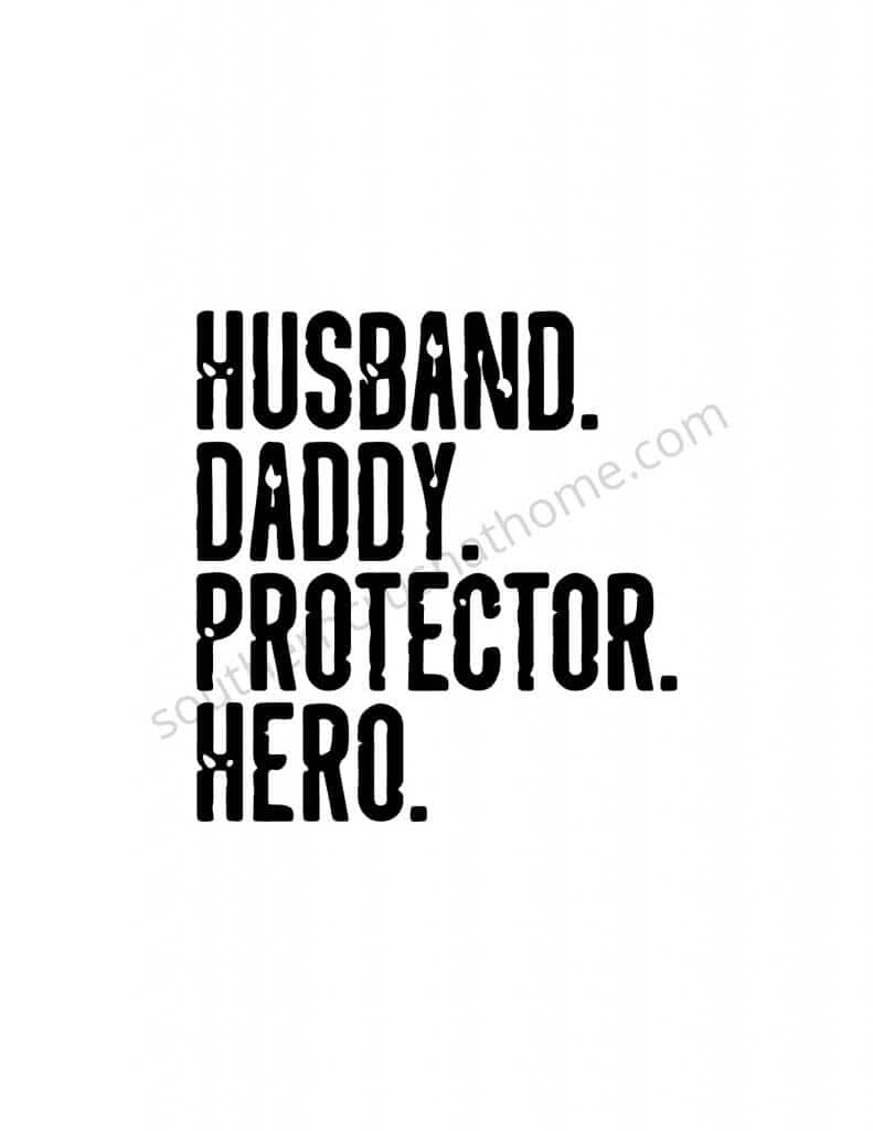 fathers day clipart husband daddy protector