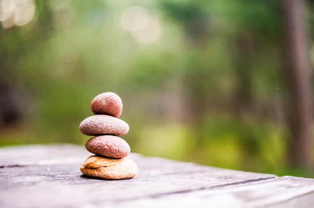 stack of rocks