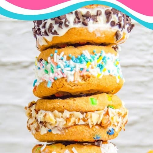 m&m cookies ice cream sandwich PIN