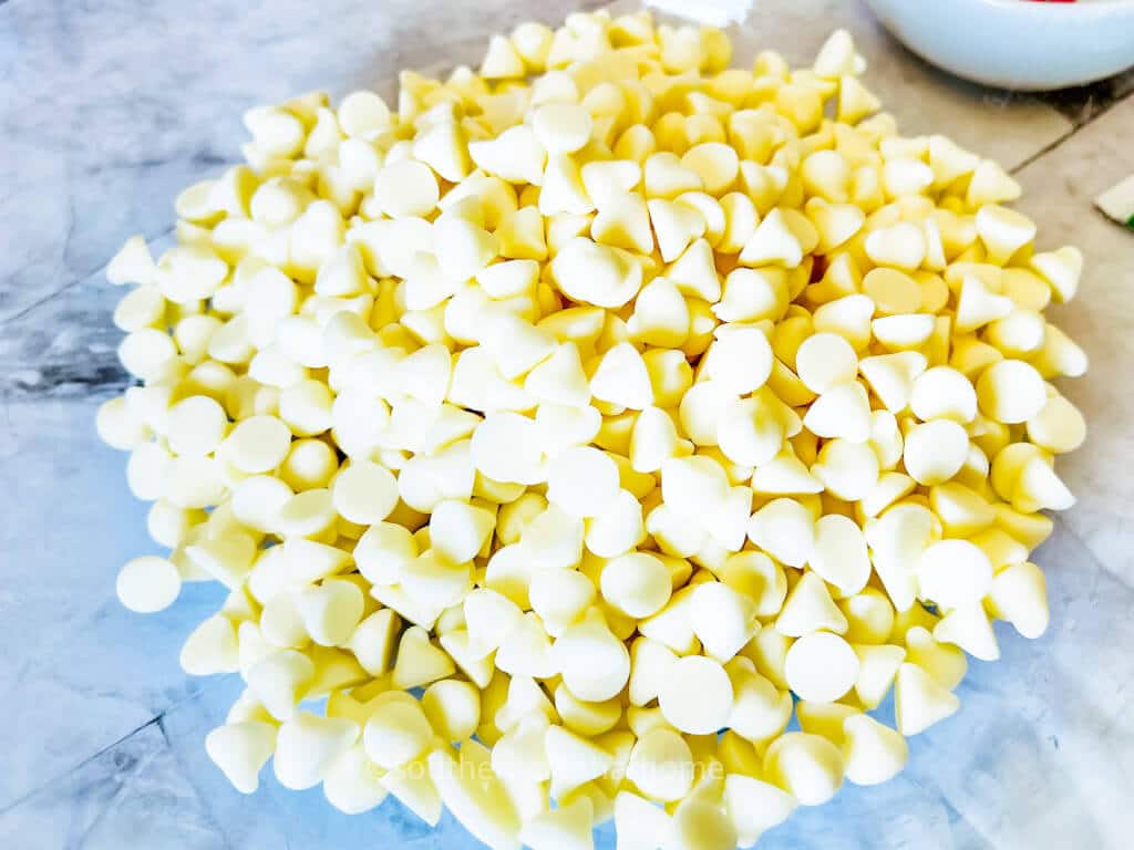 white chocolate chips