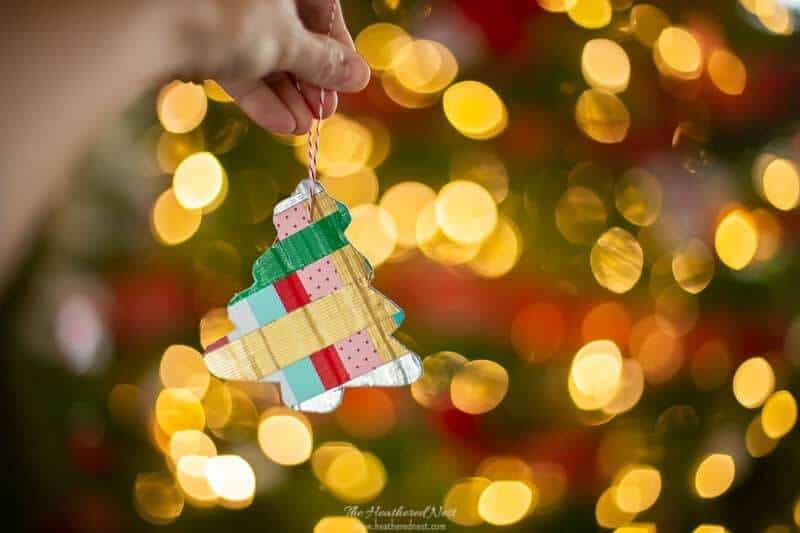 duct tape ornaments