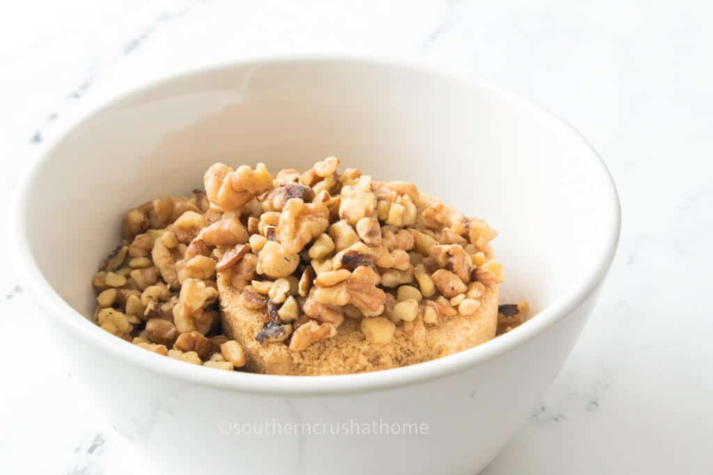 walnuts and brown sugar