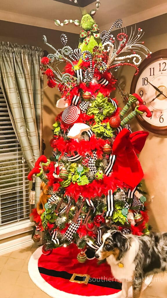 Grinch Christmas Tree Topper
