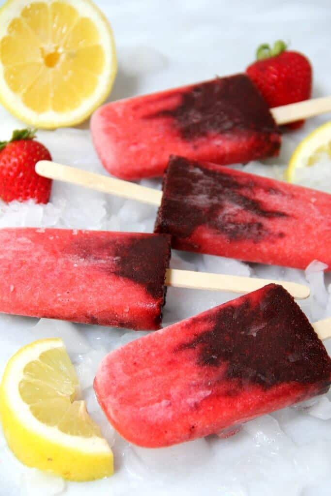 berry popsicles