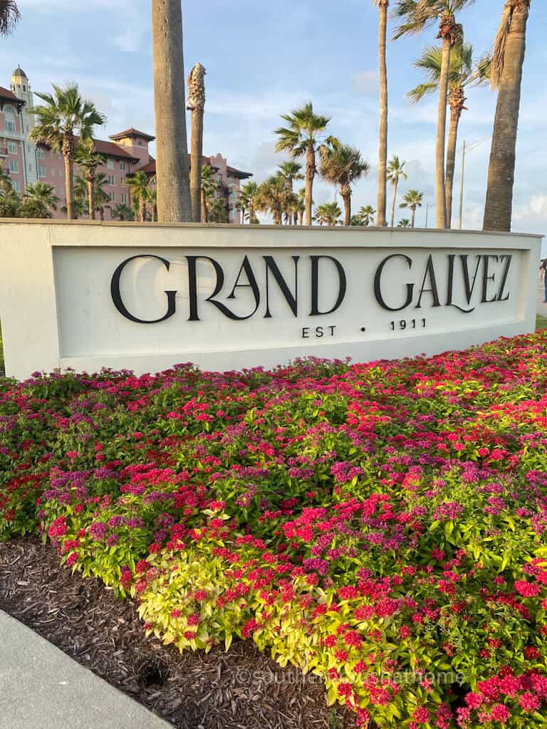 new grand galvez sign