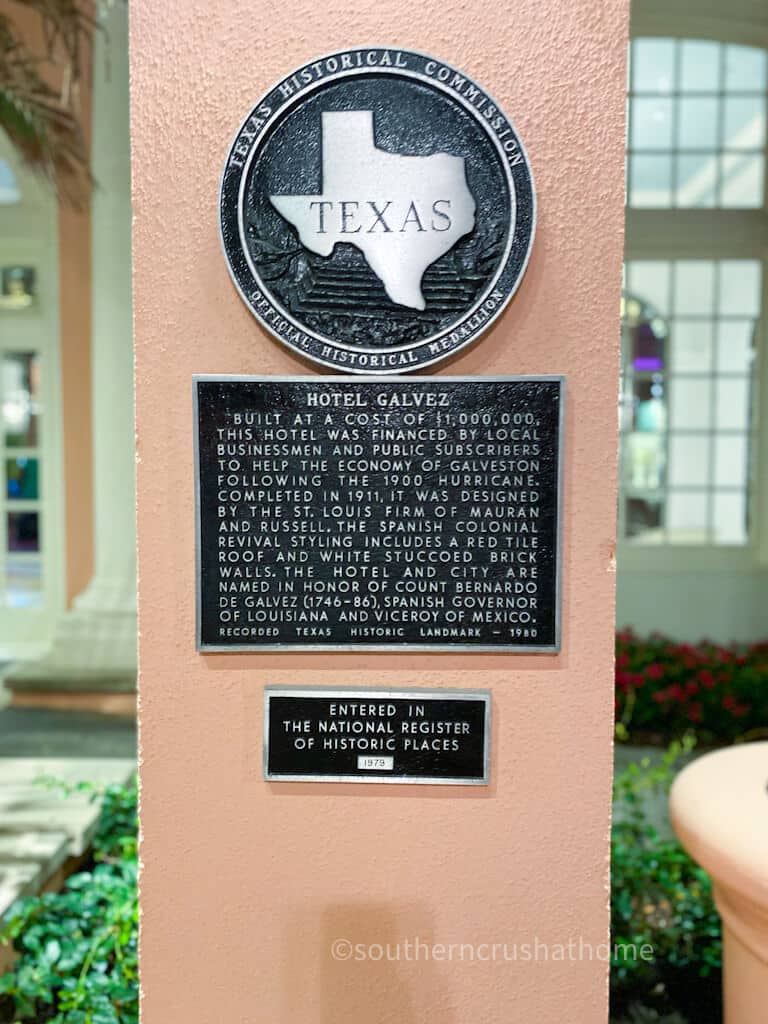 grand galvez historical marker
