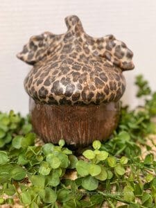 Leopard Foiled Acorn