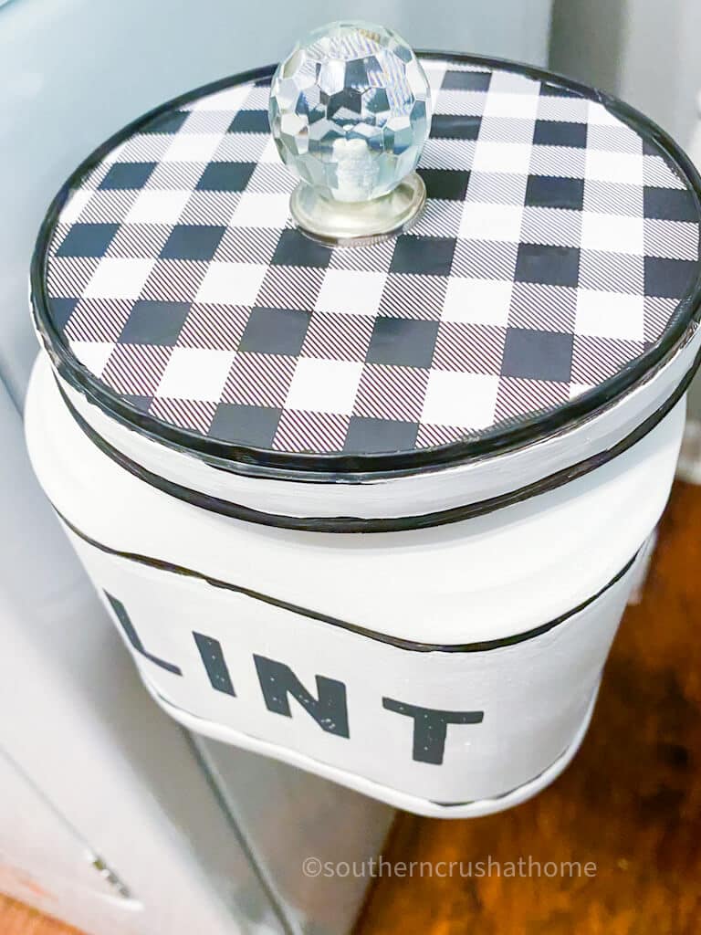 Easy Coffee Can Lint Bin DIY