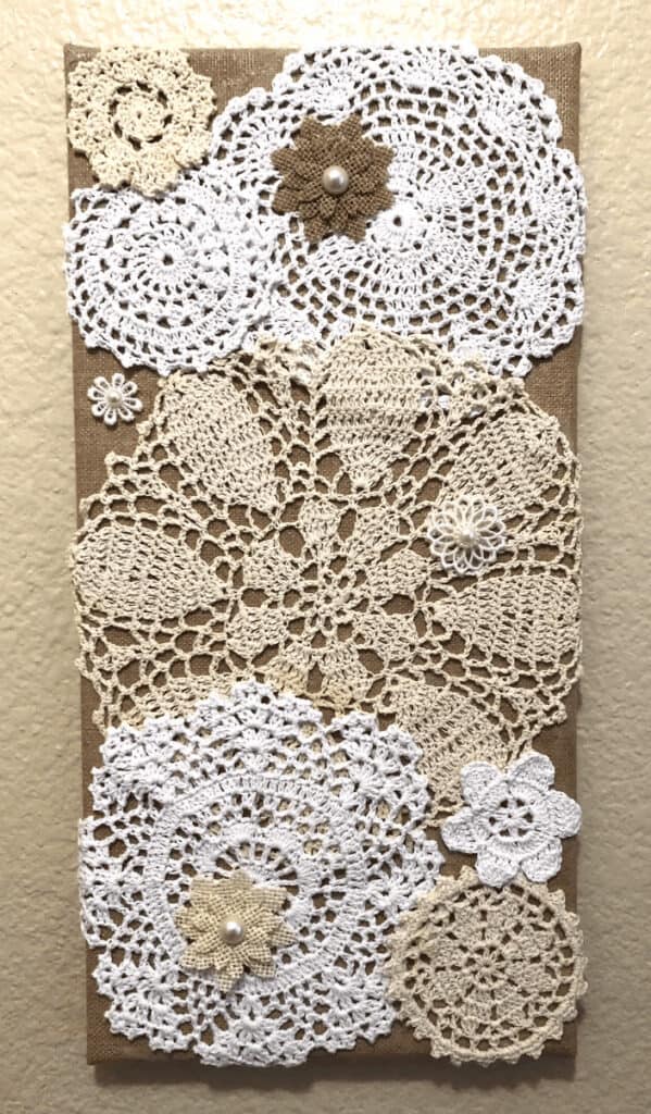 doily wall hanging