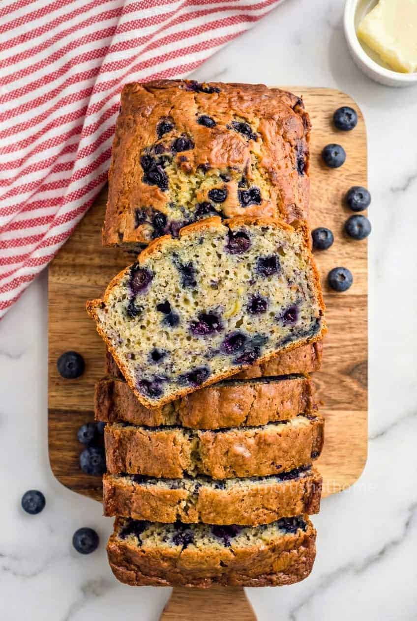 Blueberry Banana Bread