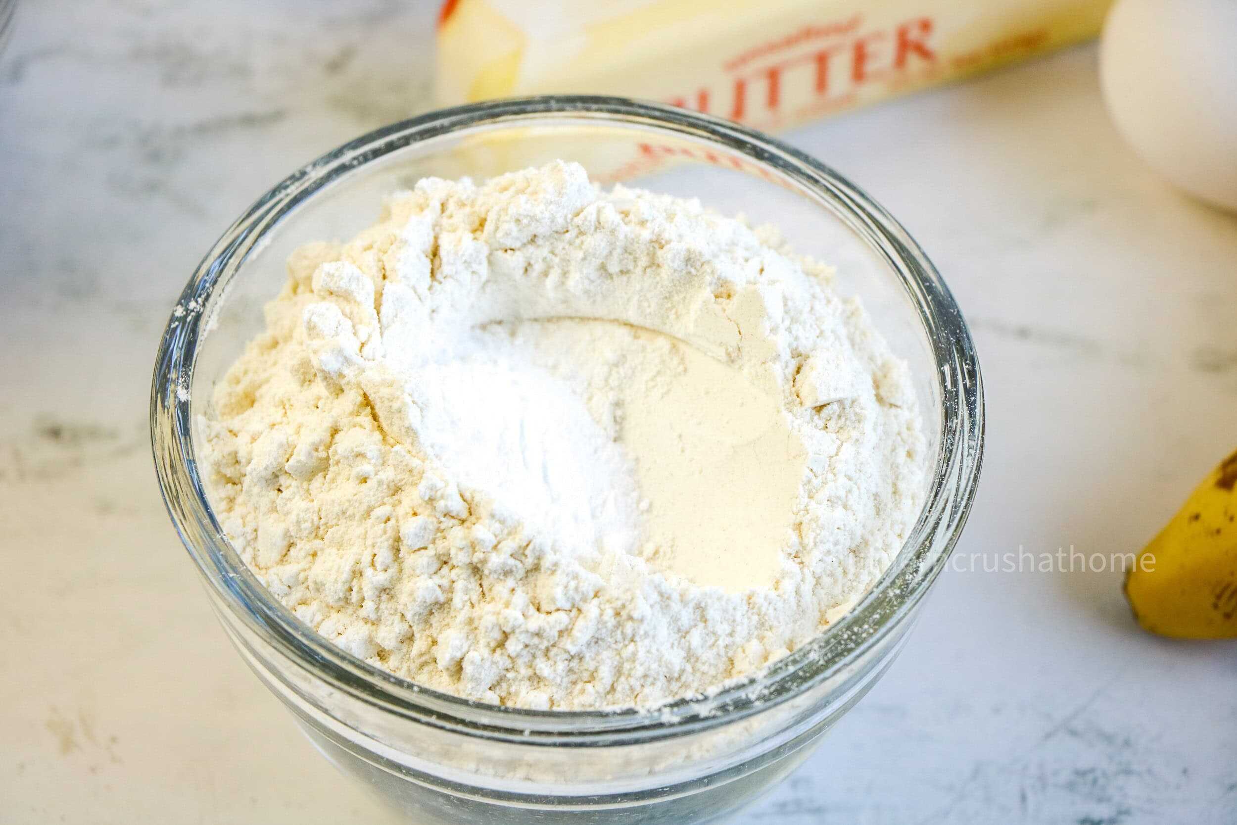 mixed dry ingredients