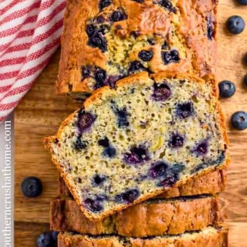 Blueberry Banana Bread PIN