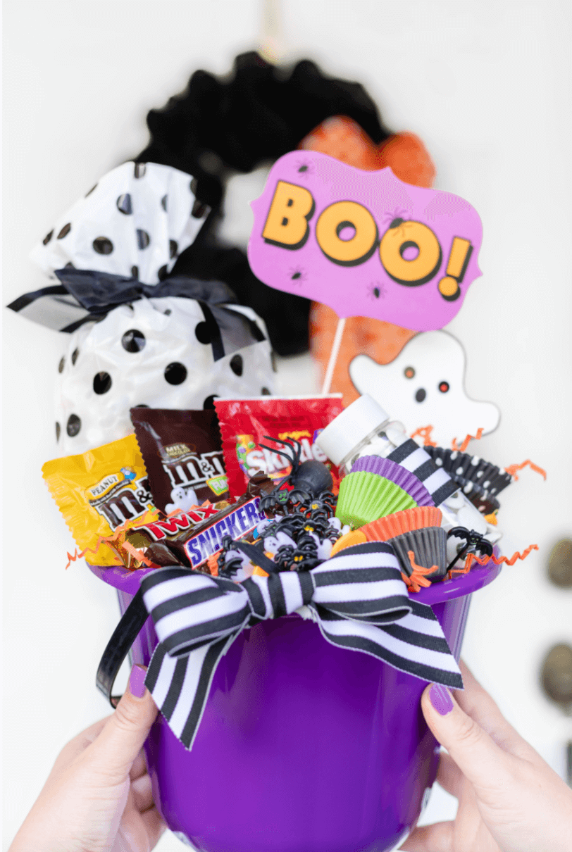 27 Fun Spooky Boo Basket Ideas - Southern Crush at Home