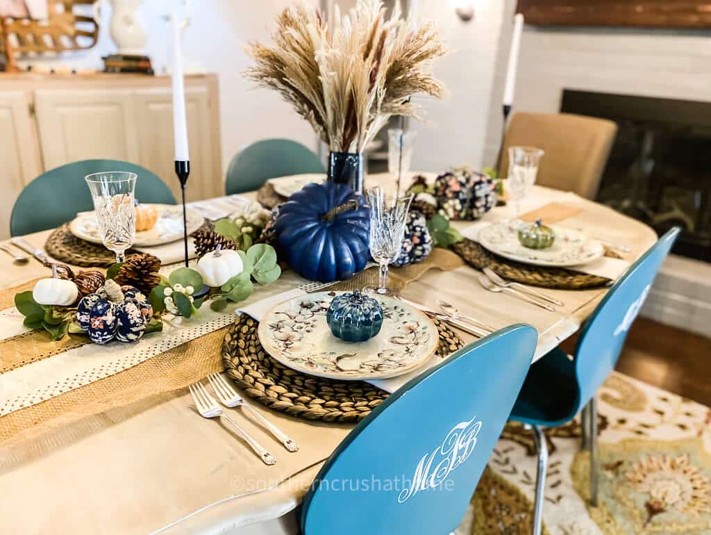 fall tablescape