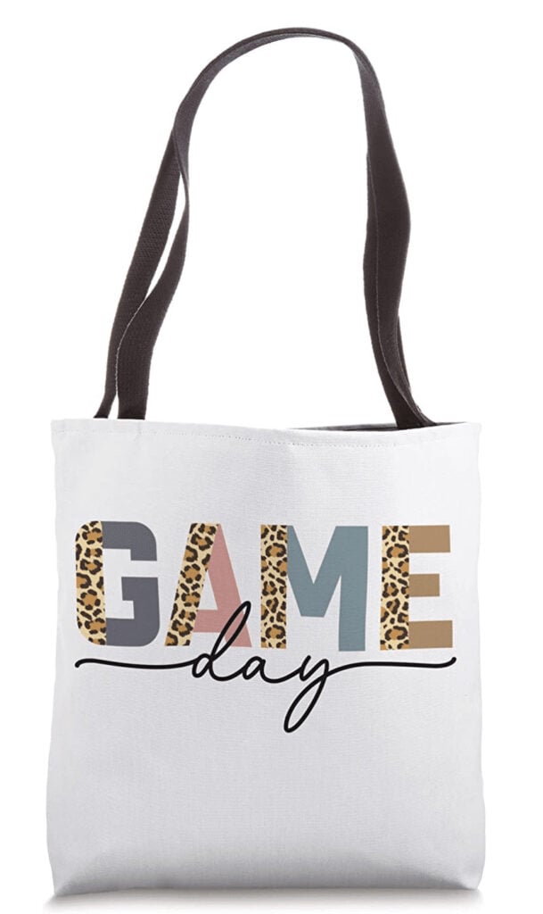 game day carry all tote bag