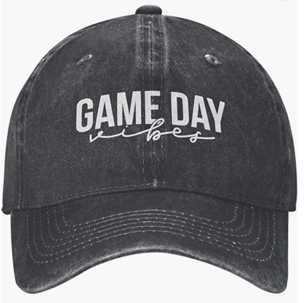 game day vibes ballcap