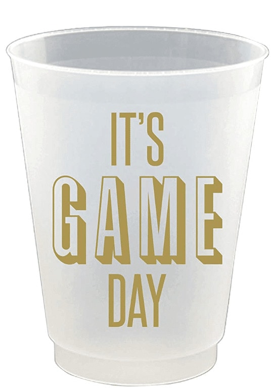it's game day cups