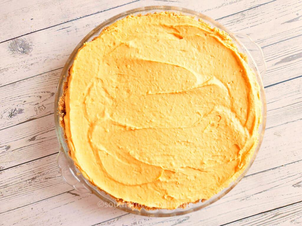 chilled pumpkin pie cheesecake