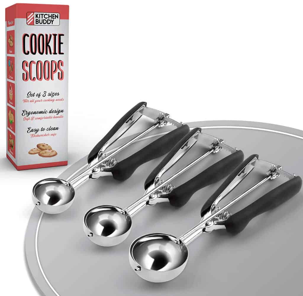 Cookie scoop set