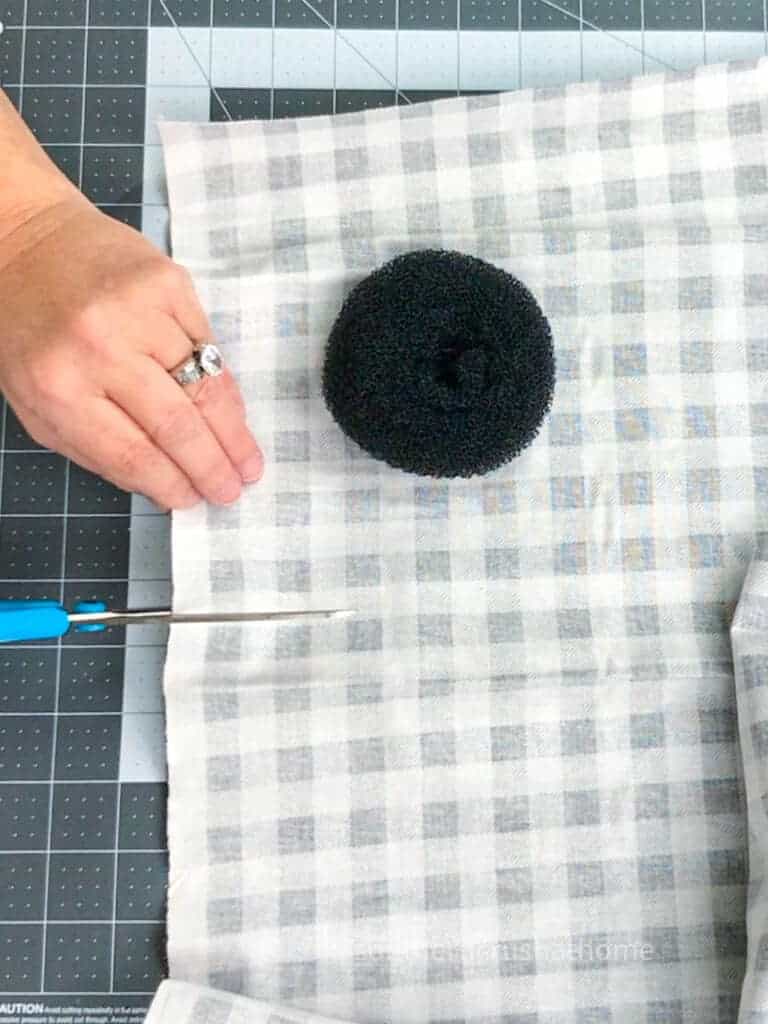 cutting fabric