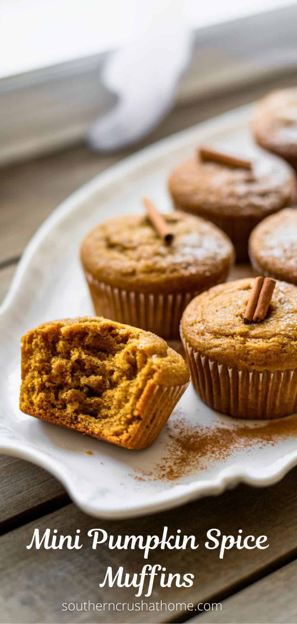 Mini Pumpkin Spice Muffins