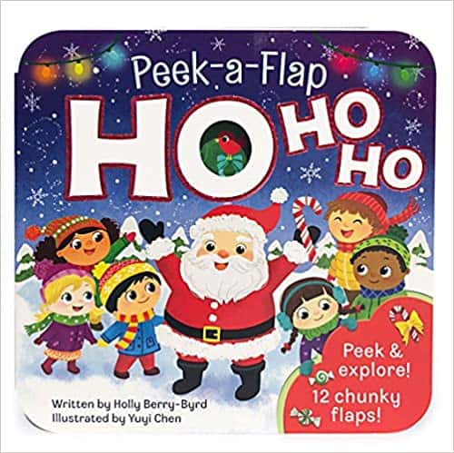 peek a flap christmas book