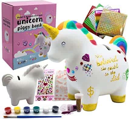 unicorn piggy bank