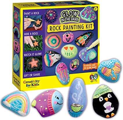 painted rocks craft kit for kids