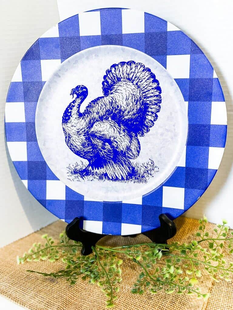 tom turkey platter