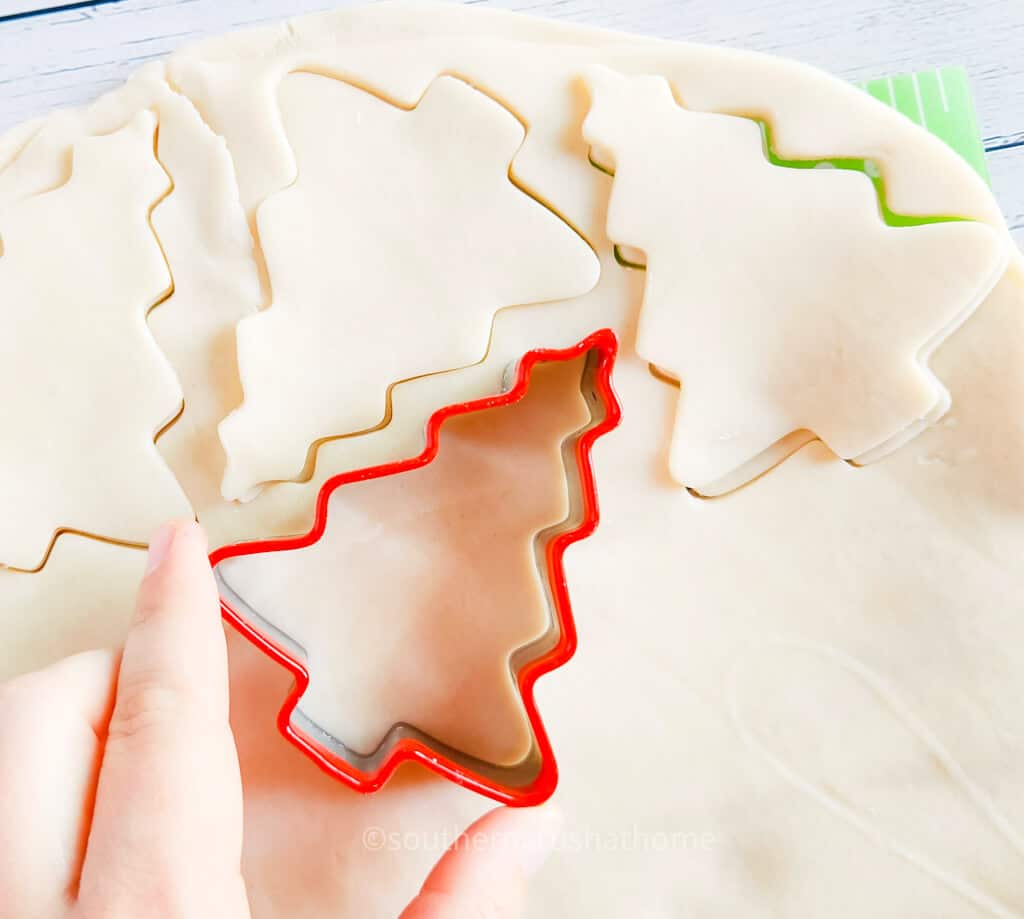 christmas tree cookie cutter for dough