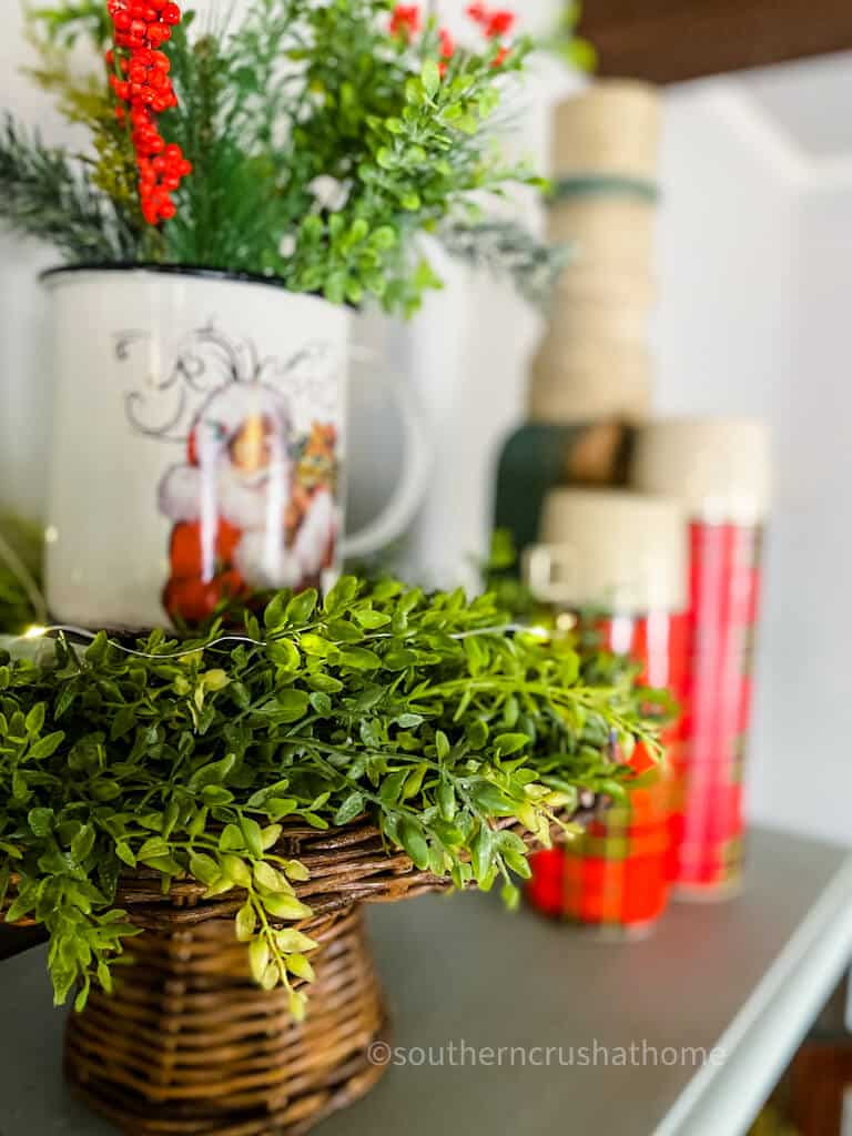 oversized santa mug