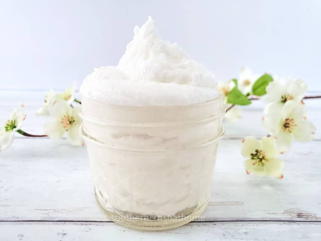 whipped sugar scrub peak