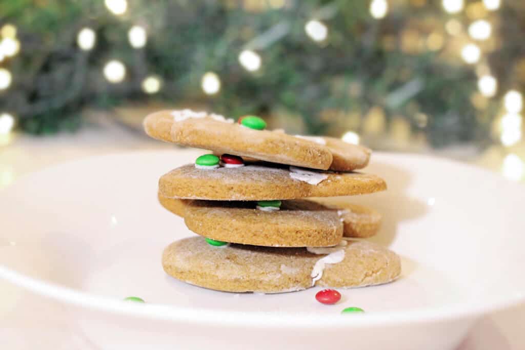 stck of mickey mouse gingerbread cookies