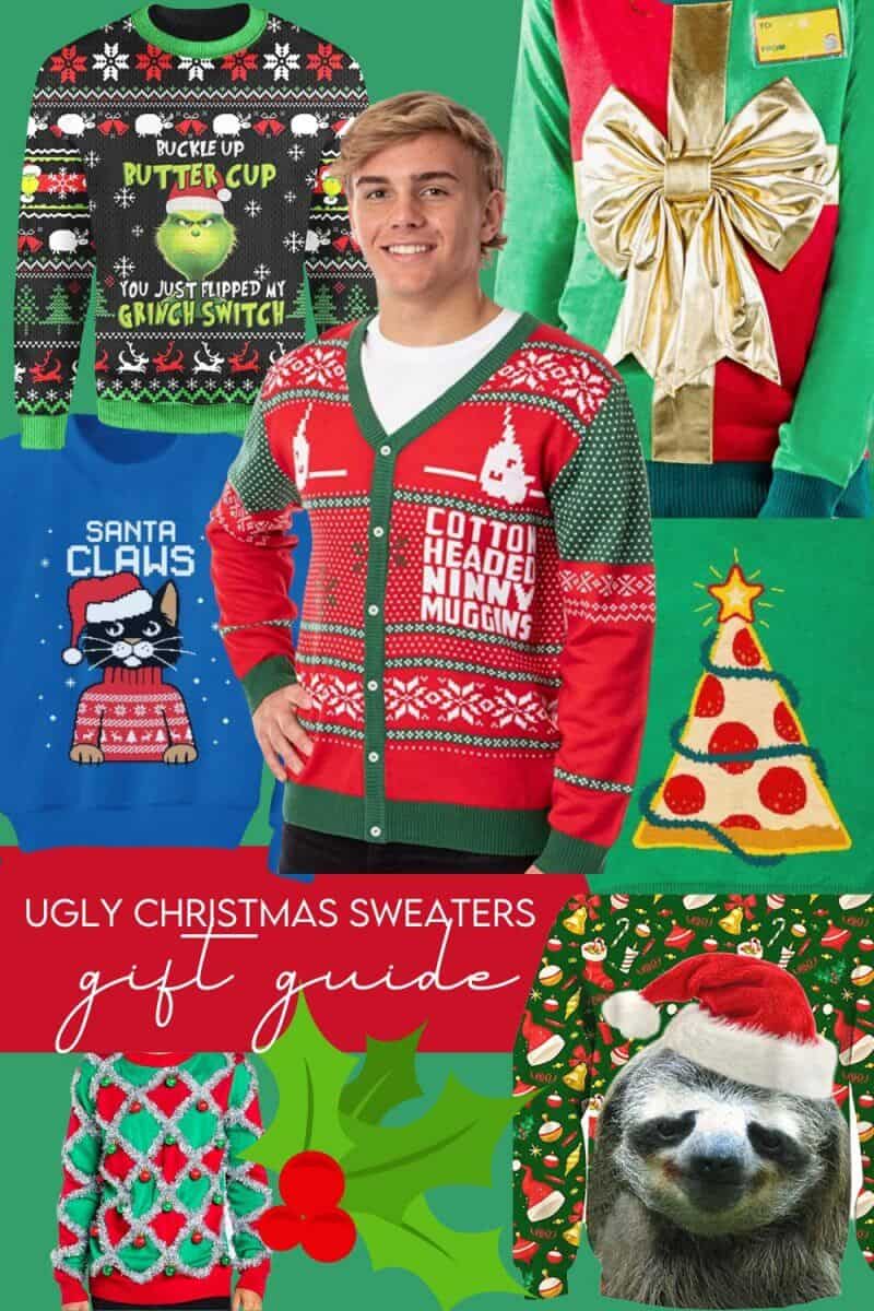 Six DIY Ugly Christmas Sweater Ideas That are Super Easy to Make