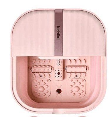 pink foot bath