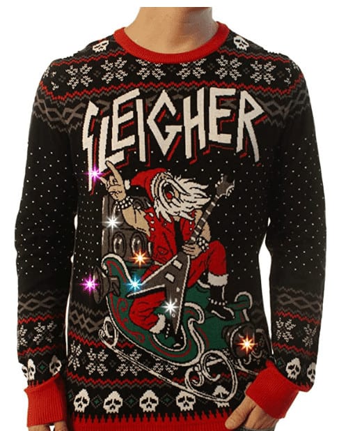 sleigher light up christmas sweater