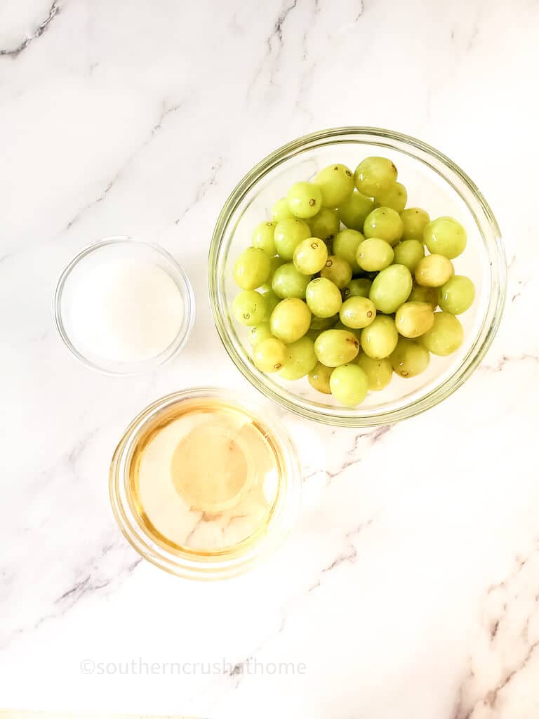 ingredients for champagne grapes