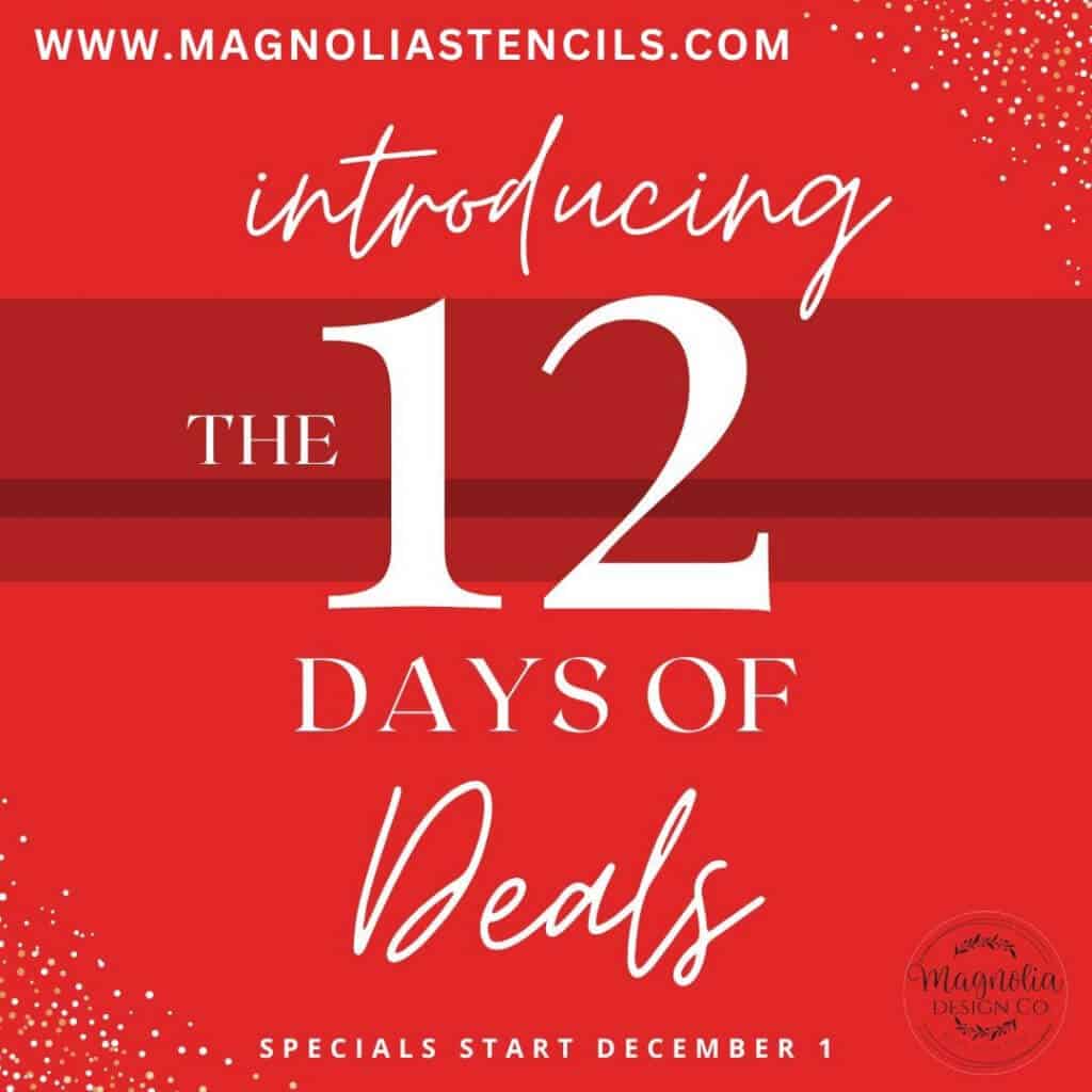 12 days of Christmas deals with magnolia