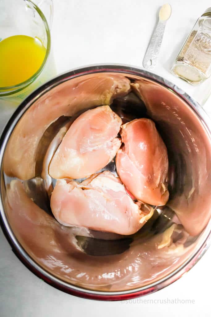 raw chicken in instant pot