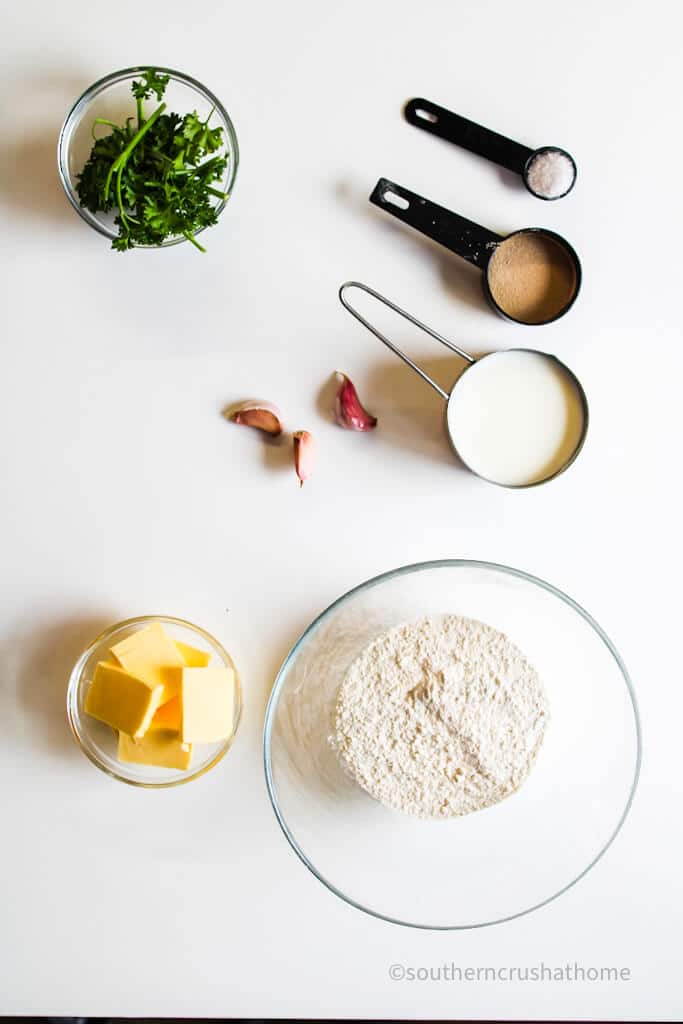 ingredients for texas toast garlic bread