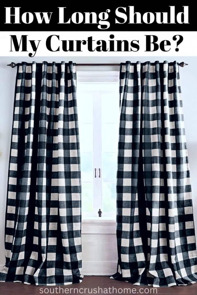 How Long Should My Curtains Be? Curtain Length Rules