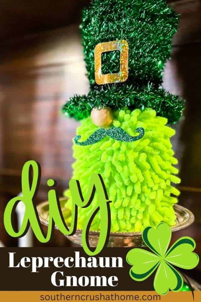 Easy DIY Leprechaun Gnome for St. Patrick’s Day
