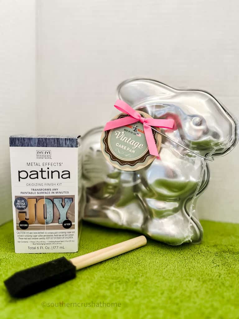 supplies for bunny cake pan diy