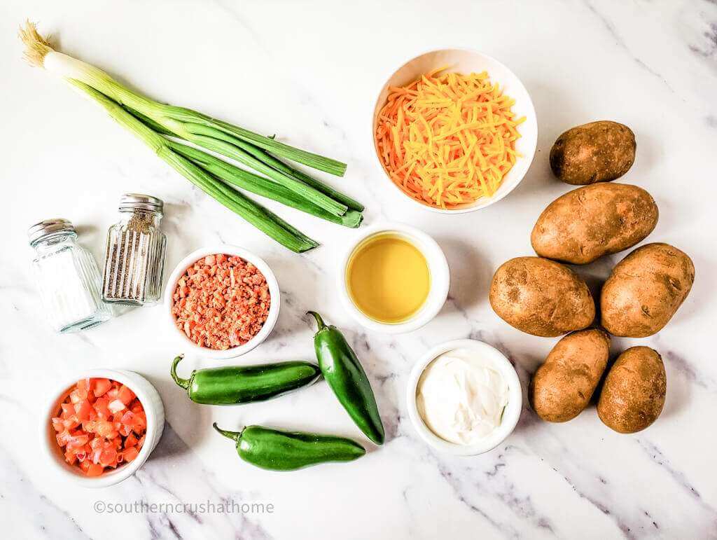 ingredients for Irish Nachos