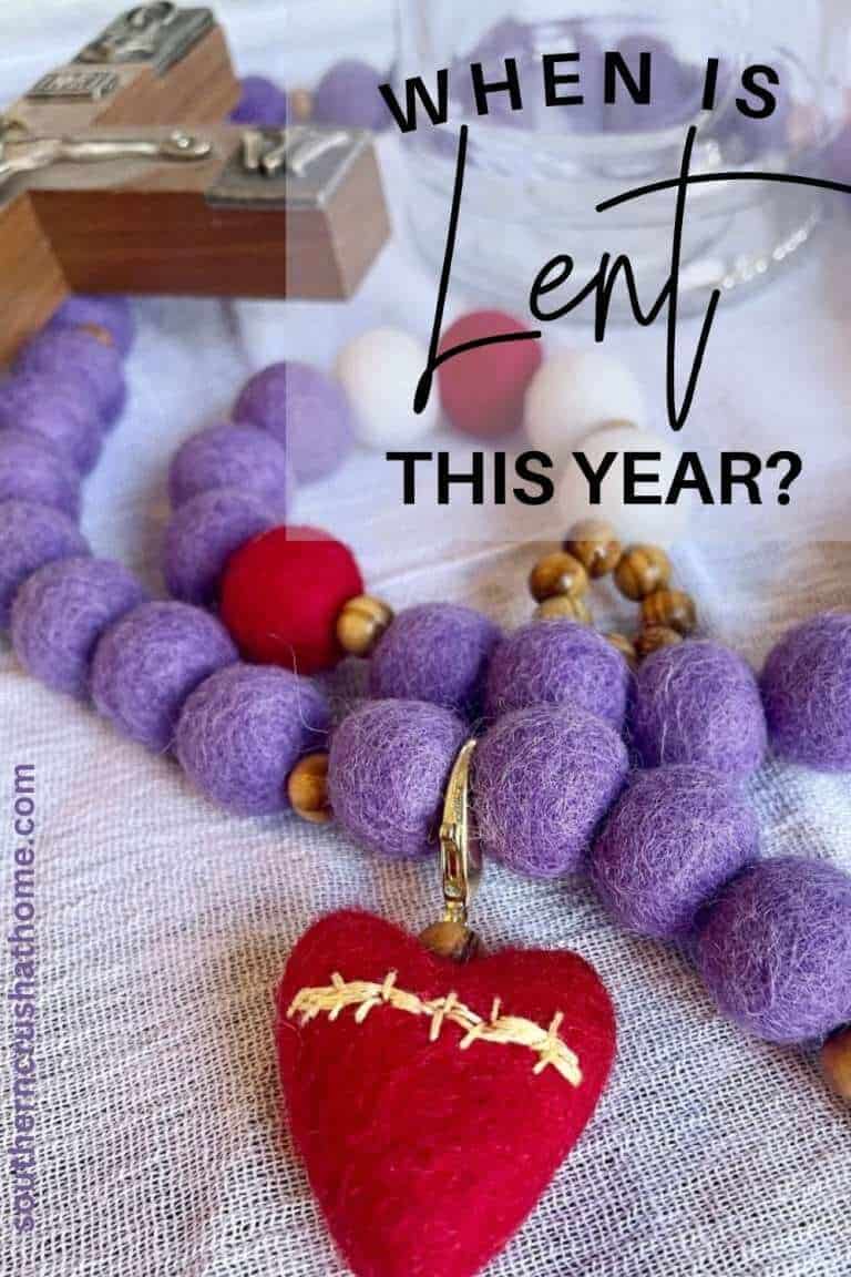 When is Lent 2024? When Lent Starts and Ends + FREE Lent Journal